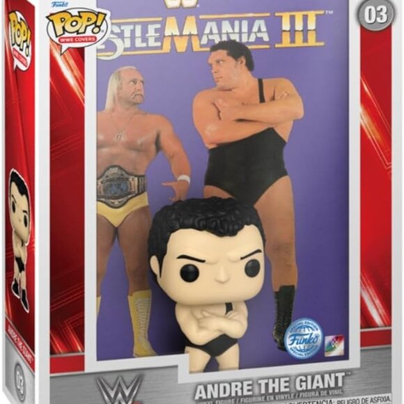 Funko Other - NIB Funko POP! WWE Cover: Hulk vs Andre-Andre The Giant Vinyl Figure ONLY AT TAR